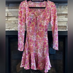 Pink Floral Zara Dress